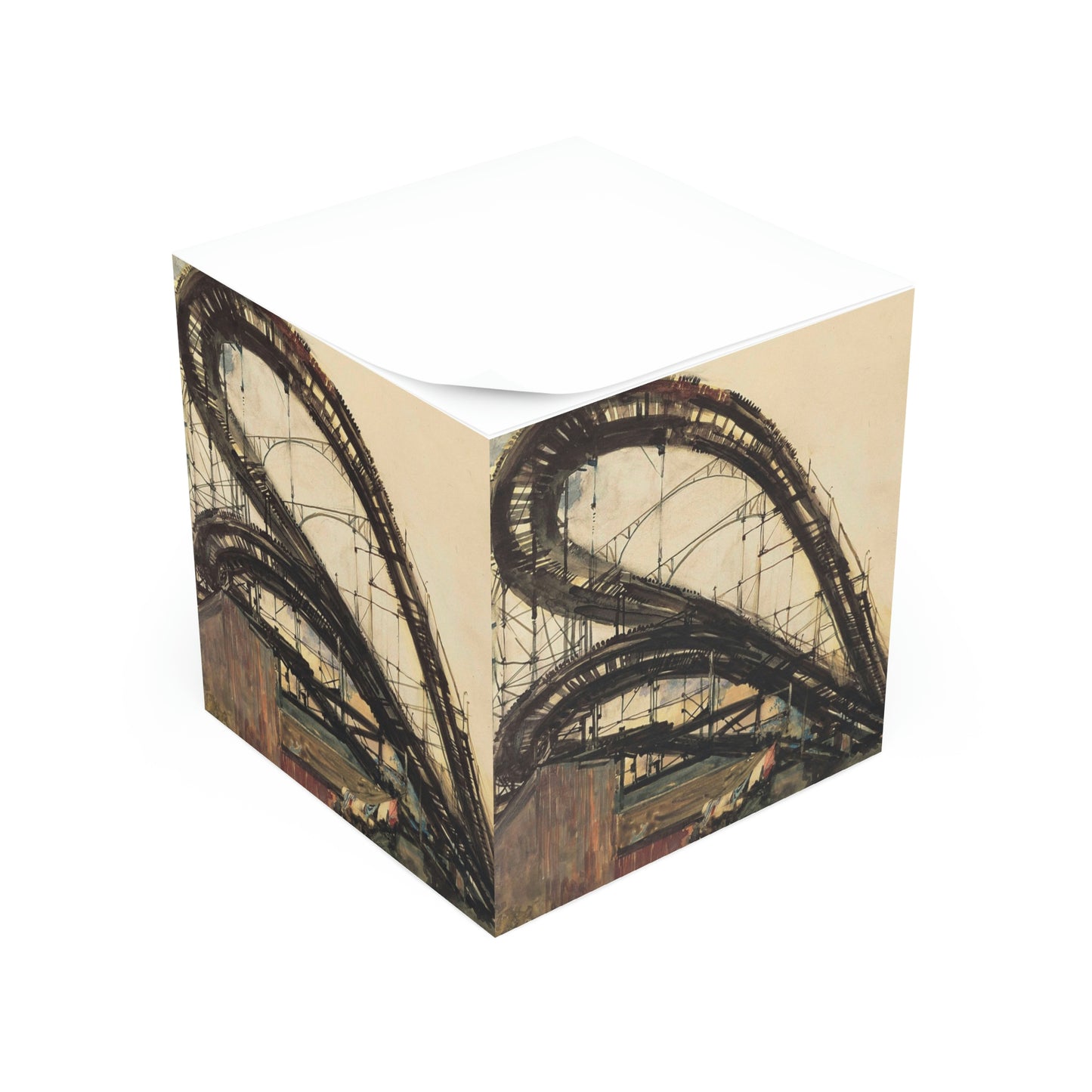 Coney Island End of Joy by David Levine - Note Cube
